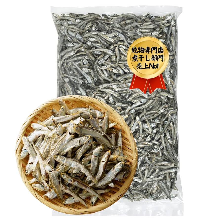 瀬戸内産　カタクチイワシ煮干し　６ｋｇ（５００ｇＸ１２袋） Amazon.co.jp: 瀬戸内産 無添加 いりこ 1kg 大容量 （ 約 5～8cm